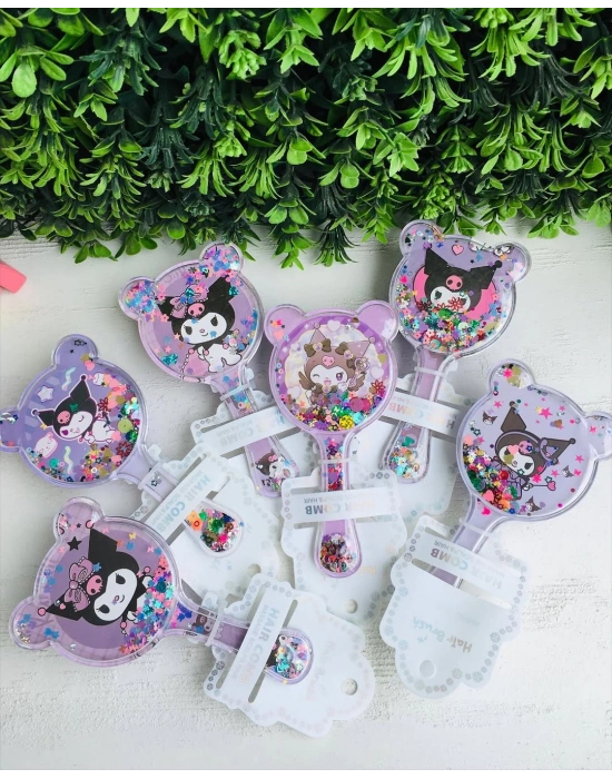 İçi Oynar Pullu Kuromi Tarak