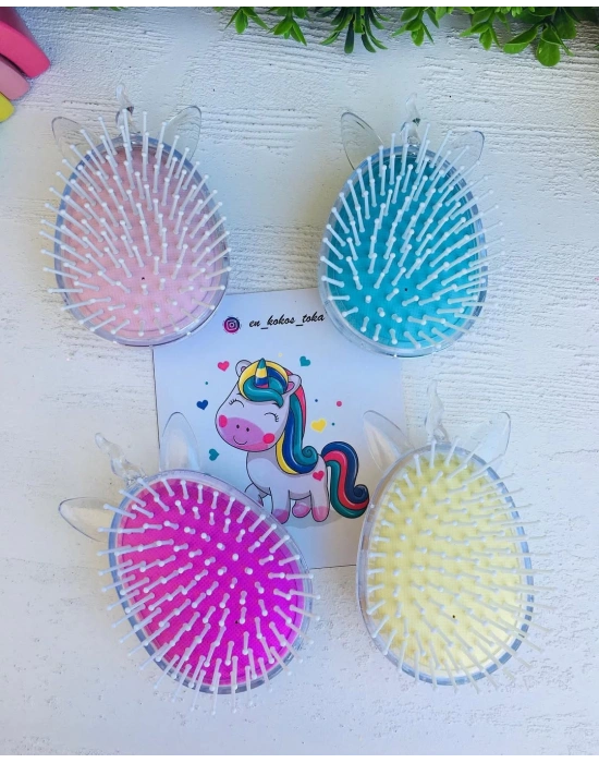 İçi Oynar Pullu Unicorn Tarak