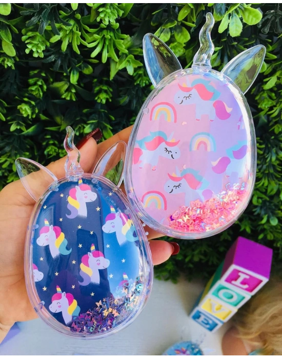 İçi Oynar Pullu Unicorn Tarak