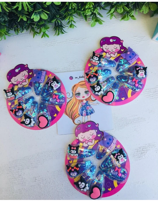 İçi Pullu Çıtçıt Toka Seti