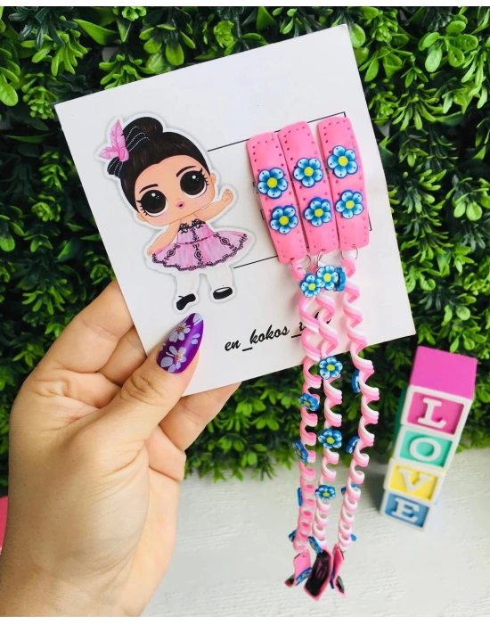 İnce Kıvrımlı Saç Aksesuarı