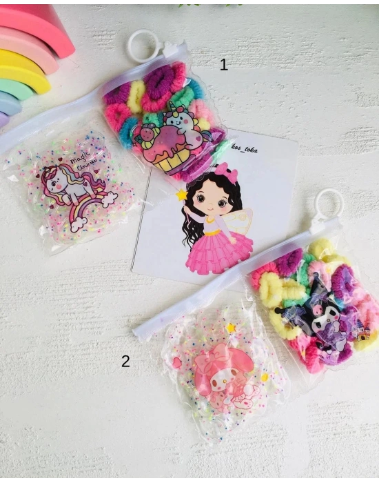 İkili Cüzdan Lastikli Tokalar