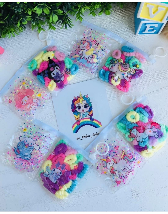 İkili Havlu Cimcime Lastik Toka