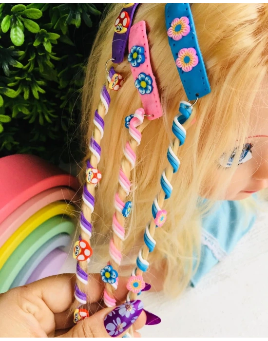 İnce Kıvrımlı Saç Aksesuarı