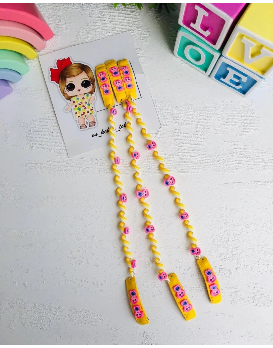 İnce Kıvrımlı Saç Aksesuarı