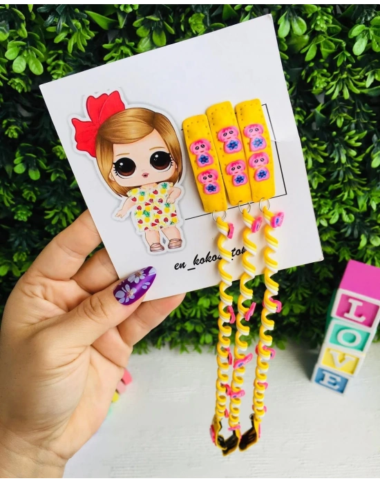 İnce Kıvrımlı Saç Aksesuarı