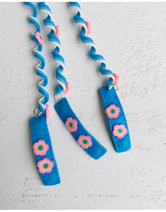 İnce Kıvrımlı Saç Aksesuarı