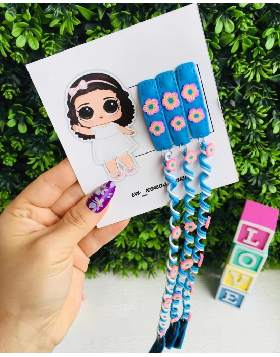 İnce Kıvrımlı Saç Aksesuarı