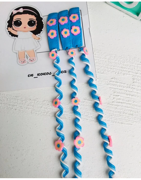 İnce Kıvrımlı Saç Aksesuarı