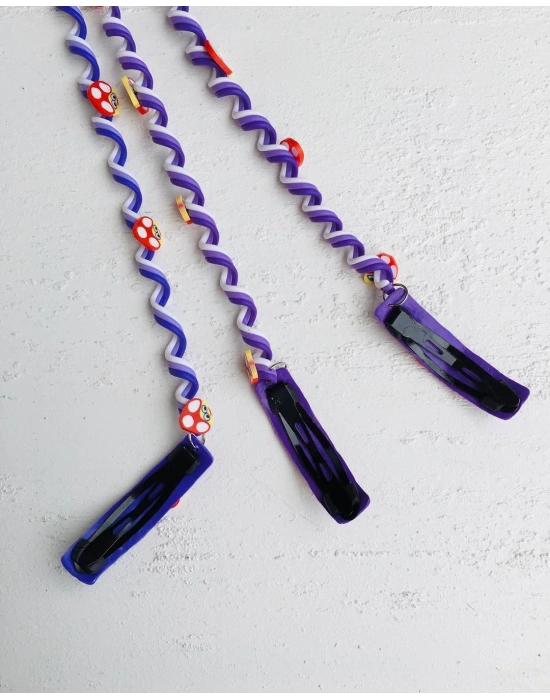 İnce Kıvrımlı Saç Aksesuarı