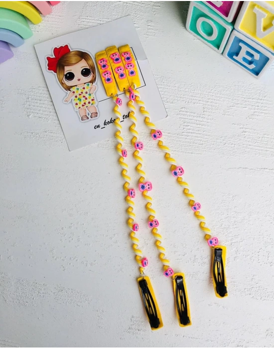 İnce Kıvrımlı Saç Aksesuarı