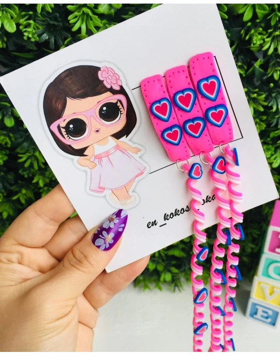 İnce Kıvrımlı Saç Aksesuarı