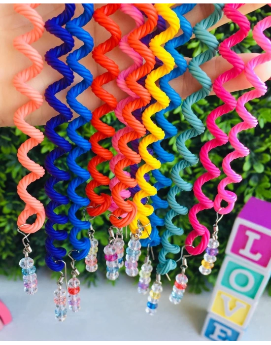 İnce Kıvrımlı Saç Aksesuarı