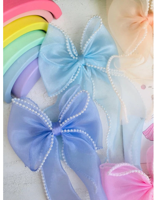 İnci Detaylı Fiyonk Toka