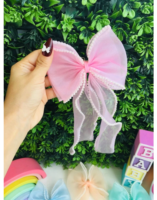 İnci Detaylı Fiyonk Toka