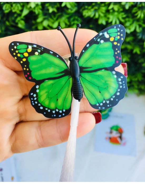 Işıklı Kelebek Pens Tokalar