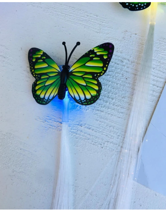 Işıklı Kelebek Pens Tokalar