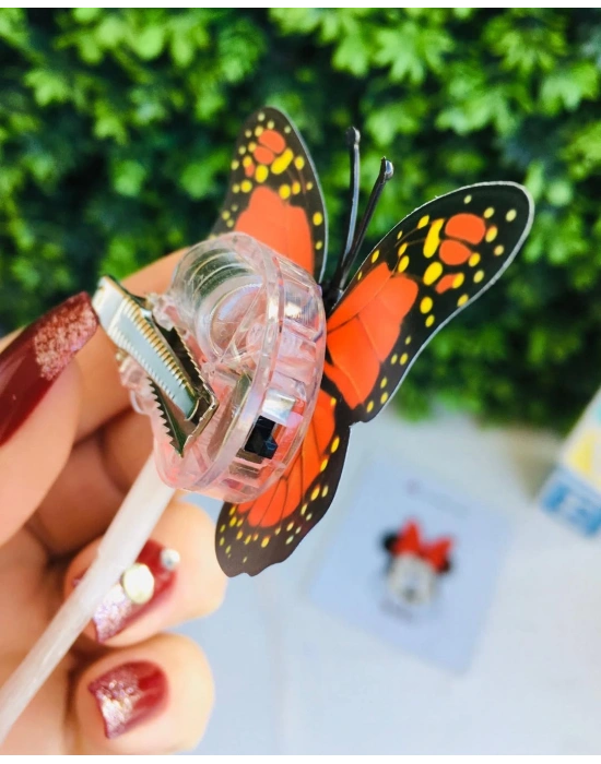 Işıklı Kelebek Pens Tokalar