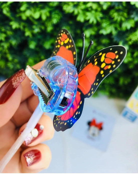 Işıklı Kelebek Pens Tokalar