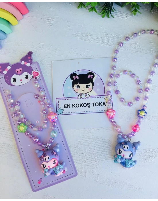 Işıklı Kolye Bileklik Seti