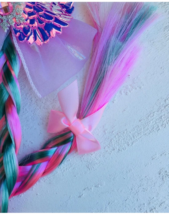 Işıklı Örgü Yapay Saç