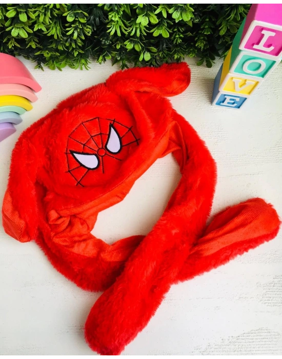 Işıklı Peluş Zıplayan Kulaklı Şapkalar