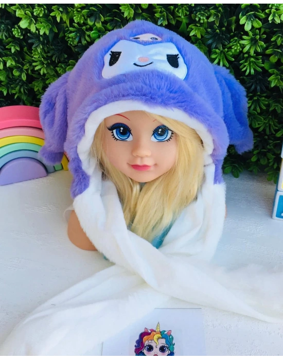 Işıklı Peluş Zıplayan Kulaklı Şapkalar