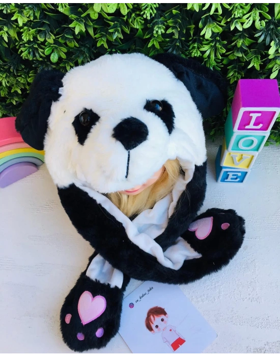 Işıklı Peluş Zıplayan Kulaklı Şapkalar