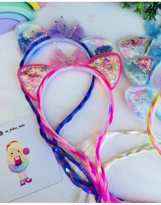 Işıklı Pullu Taç