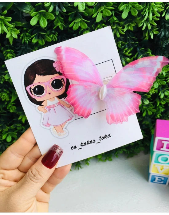 Işılı Kelebek Toka