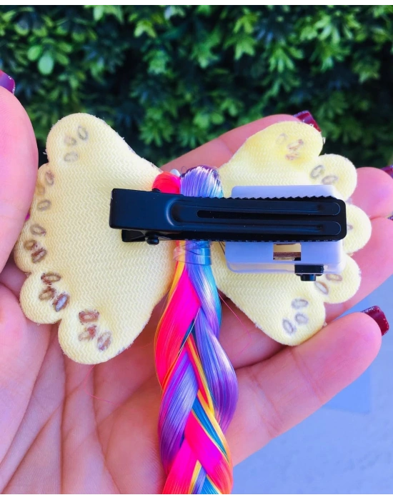 Işıllı Unicorn Örgü Yapay Saç