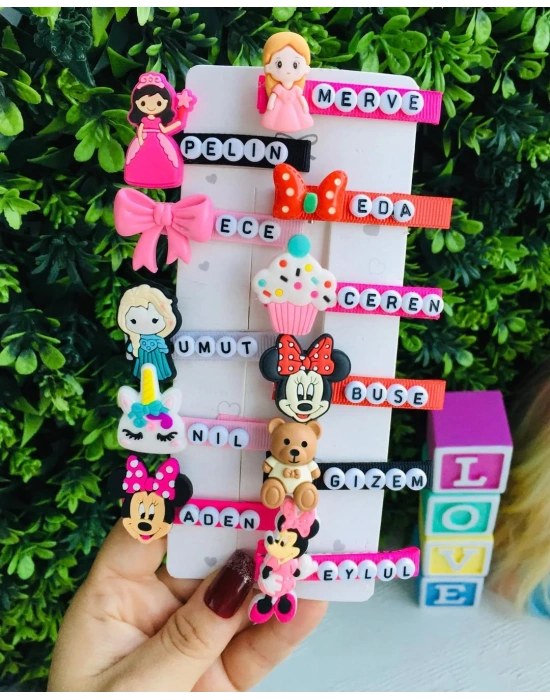 İsme Özel Klips Toka