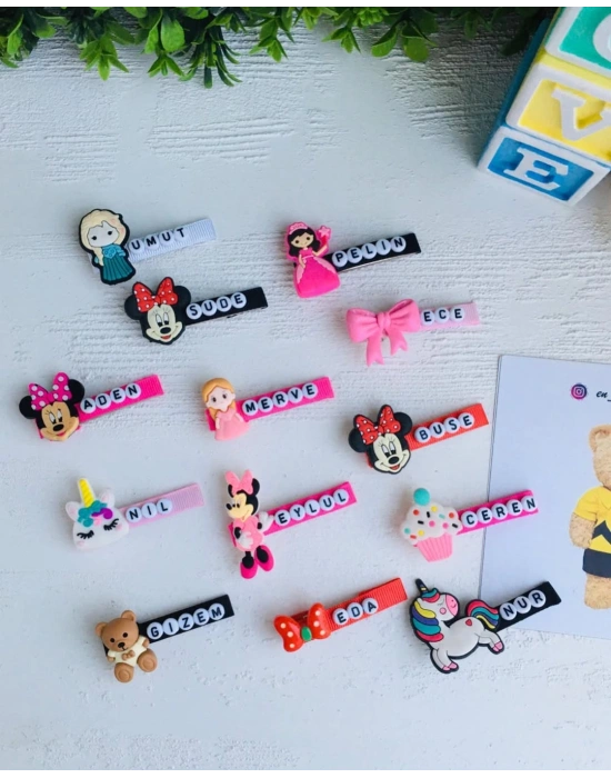 İsme Özel Klips Toka