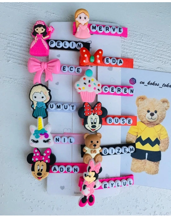 İsme Özel Klips Toka