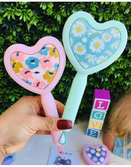 Kalp Detaylı Muhteşem Çocuk Tarağı