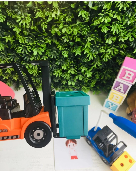 Kamyon Şeklinde Şarjlı Masa Lambası