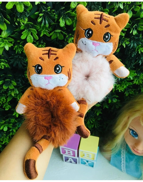 Kaplanlı Peluş Lastik Toka