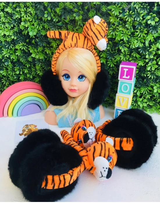 Katlanabilir Peluş Kulaklık