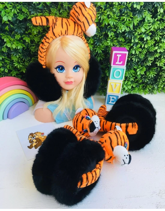 Katlanabilir Peluş Kulaklık