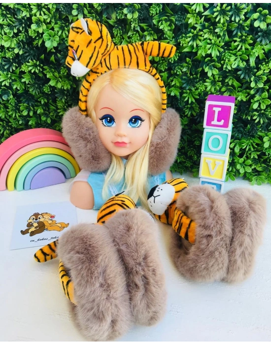 Katlanabilir Peluş Kulaklık