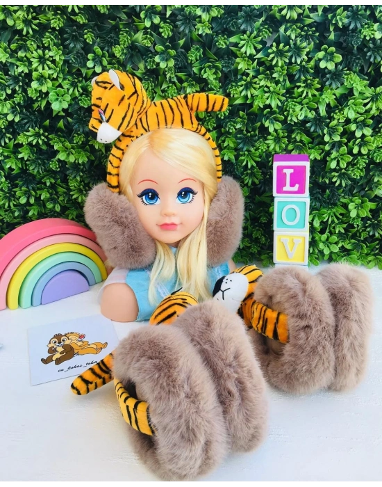 Katlanabilir Peluş Kulaklık