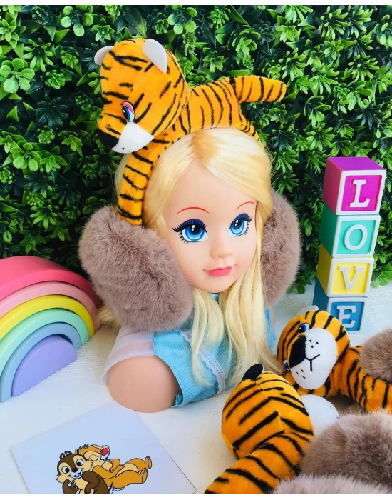 Katlanabilir Peluş Kulaklık