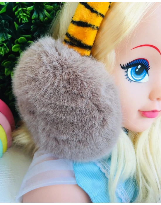 Katlanabilir Peluş Kulaklık