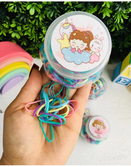 Kavanoz Kutulu Cimcime Lastik Toka