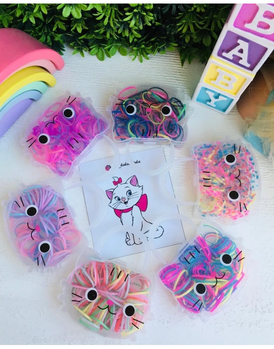 Kedi Kutulu Okul Tokaları