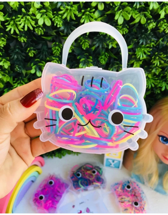 Kedi Kutulu Okul Tokaları