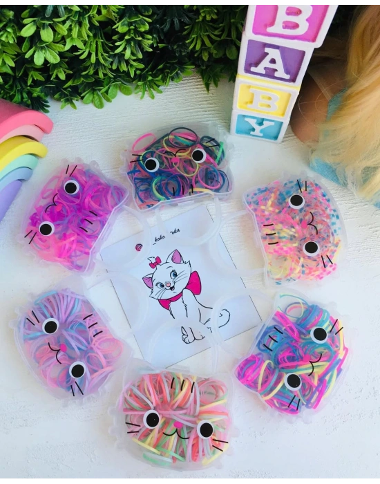 Kedi Kutulu Okul Tokaları