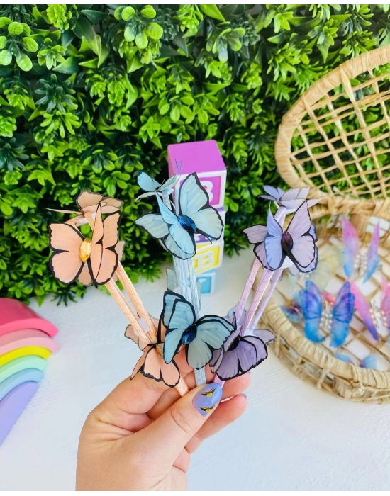 Kelebek Desenli Taç