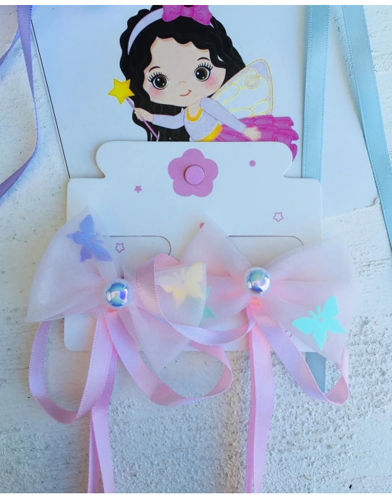 Kelebek Detaylı Sallantılı Fiyonk Toka