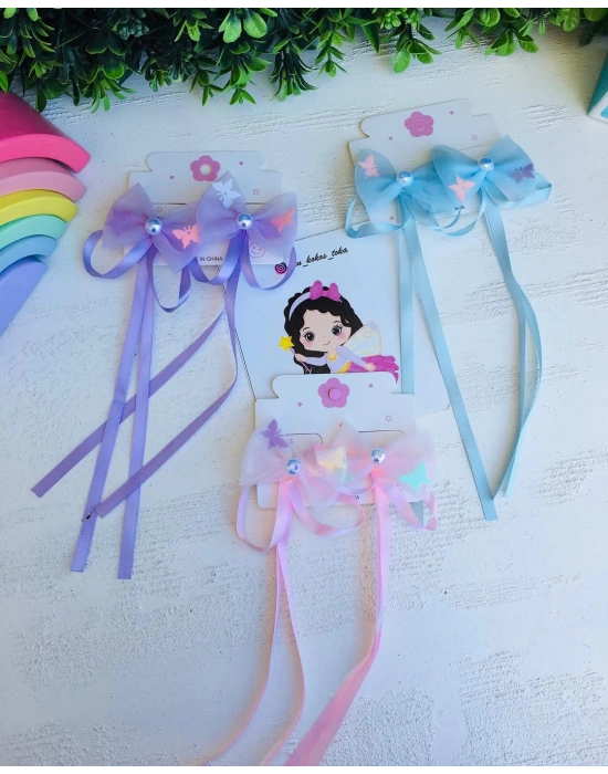 Kelebek Detaylı Sallantılı Fiyonk Toka